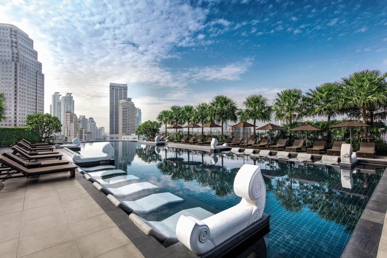 グランデ センター ポイント ホテル ターミナル 21【SHA Plus+認定】 バンコク都 エクステリア 写真 The rooftop pool at the hotel